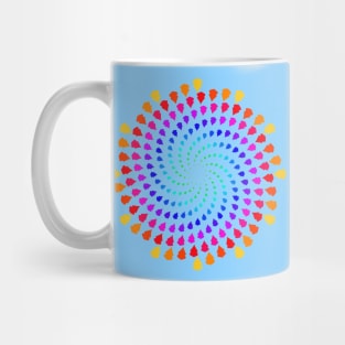 Rotating colorful shapes Mug